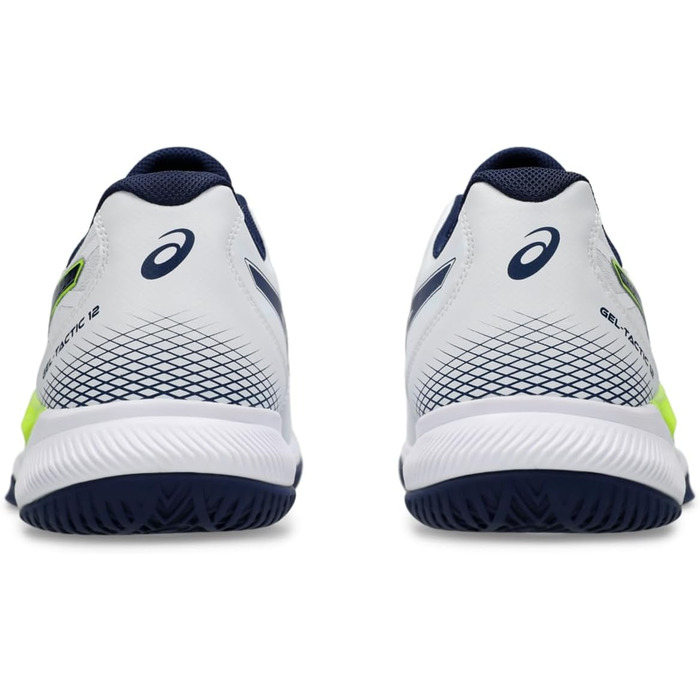 ASICS Gel-Tactic 12 чоловічі кросівки для залу 39 EU, біло-чорні