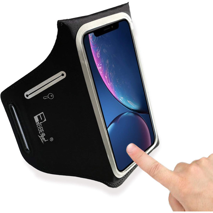 Спортивна пов'язка на руку RevereSport для iPhone XR, тримач телефону для бігу, тренувань, фітнесу