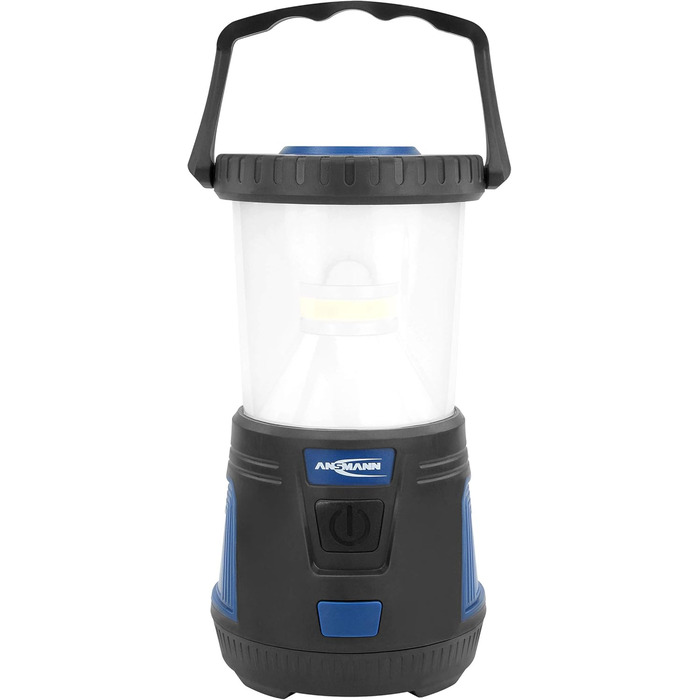 Ліхтар кемпінговий LED ANSMANN CL600B: 600 люмен, 360° світло, регулювання яскравості, водонепроникність IPX4, 3 режими (білий, червоний, червоний блимає), на батарейках