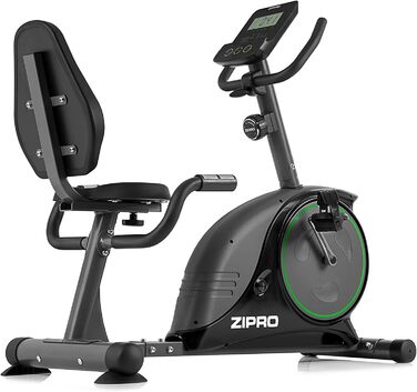 Велотренажер Zipro Easy, магнітний ергометр для дому, до 150 кг, фітнес-велосипед з батарейним живленням