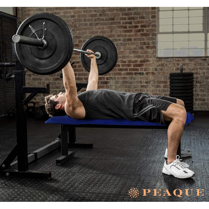 Рушник для фітнесу PEAQE з кишенею на блискавці | Мікрофібра з фротте-структурою | Швидковисихаючий рушник для спортзалу | М'який, 120 x 50 см (Navy-Blue)