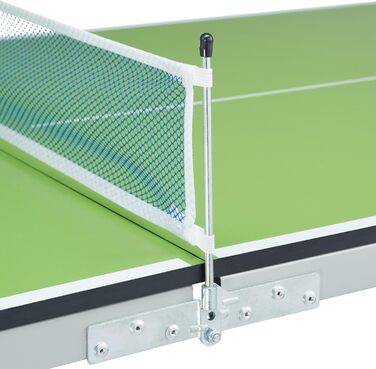 Складаний міні-стіл для настільного тенісу з сіткою – набір для пінг-понгу з 2 ракетками та 3 м'ячами, портативний, регульована висота, для використання в приміщенні та на вулиці