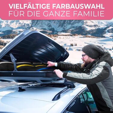 Чохол для лиж STYNGARD KITZBÜHEL (XXL) - для 2 пар лиж до 200 см, водонепроникний, чорно-рожевий