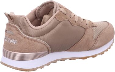 Кросівки Skechers OG 85-Goldn Gurl жіночі, бежевий замша та нейлон з рожевим золотим оздобленням, розмір 40 EU