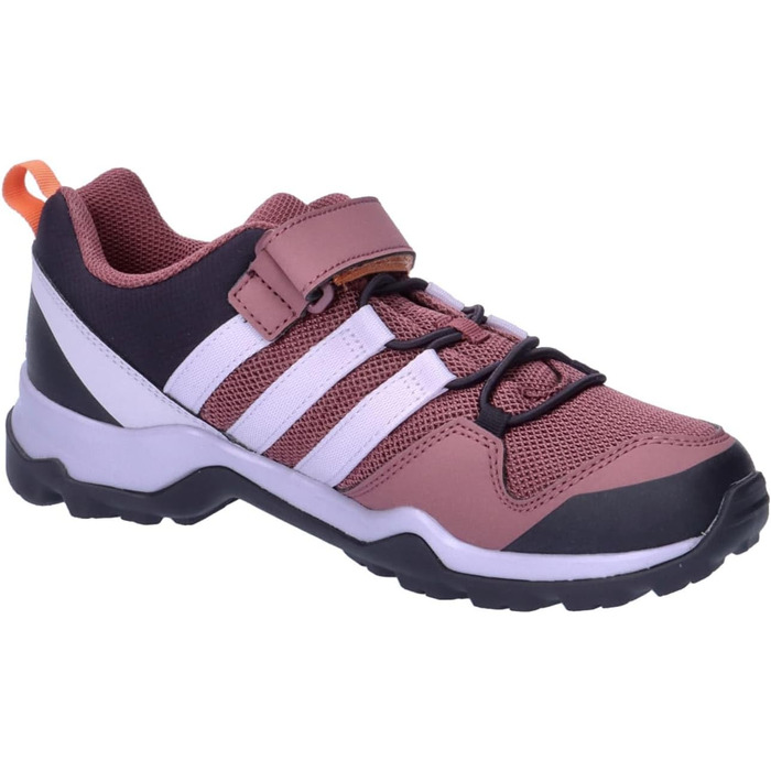 Дитячі трекінгові черевики Adidas Terrex Ax2r для піших прогулянок, Quiet Crimson Silver Dawn Amber Tint (36 2/3 EU)