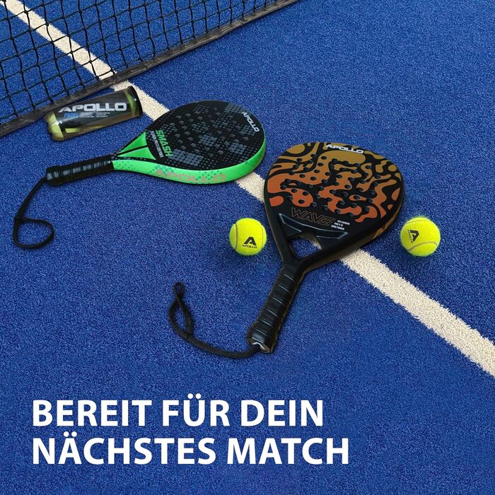 Ракетка для паделу Apollo 12K Carbon Purple - професійна ракетка для гри в падел для чоловіків та жінок, карбон 12K