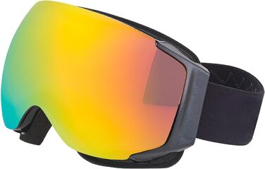 Гірськолижна та сноуборд маска Speeron Wintersport з панорамним оглядом і міцним Revo-склом, антивідблискова нічна спортивна окуляри
