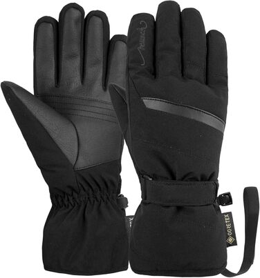 Жіночі лижні рукавички Reusch Sandy Gore-Tex, водонепроникні, дихаючі, теплі, чорні, розмір 6.5