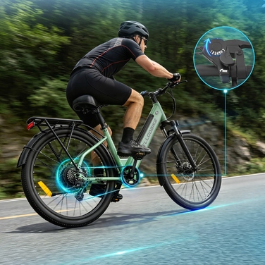 Унісекс електровелосипед ALLGOBIKE AM27: 250W, 15Ah, запас ходу 100км, колеса 27.5