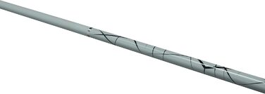 Кий для більярду/снукеру PowerGlide | Фіберглас, гладка поверхня, 2 частини, чорний/сірий, наконечник 10mm, повний розмір 57'', вага 18oz/19oz, Estrella