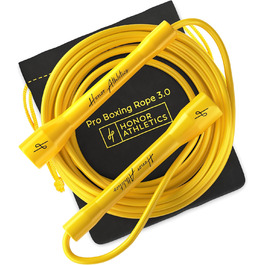 Скакалка для боксу Honor Athletics Pro Boxing Seil 3.0, 5,3 мм, регульована, TPU-PVC, для чоловіків та жінок, для залу та вулиці