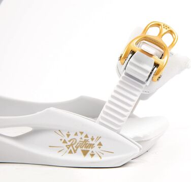 Зв'язування для сноуборду Nitro Rythm '22 All Mountain White Gold, S