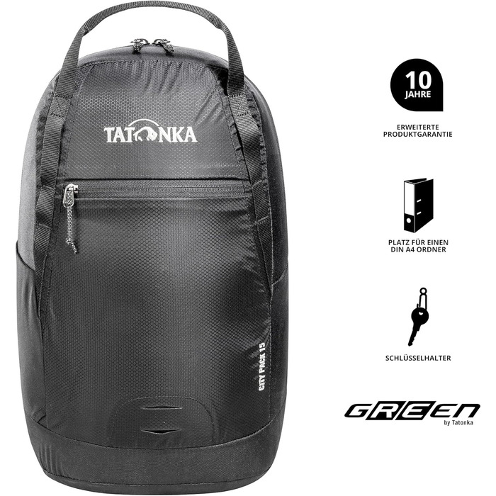 Рюкзак міський Tatonka City Pack 15 універсальний 15 л