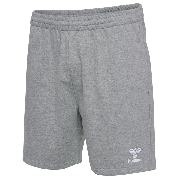 Чоловічі короткі шорти Hummel Hmlgo сірого кольору (Melange), розмір XL, з регульованою талією
