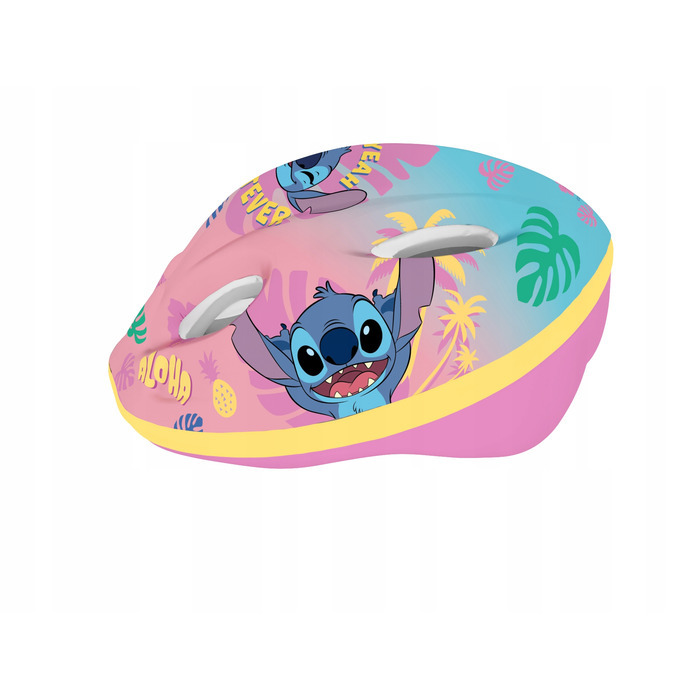 Комплект захисту для роликів та скейта (шолом, наколінники, налокітники) — Stitch