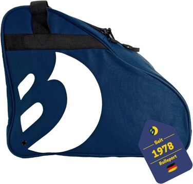 Сумка для роликових ковзанів та ковзанів BEST SPORTING: велика, з регульованим ремінцем, Marine