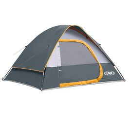 Намет кемпінговий Campingzelt 2-3 особи, водонепроникний, вітрозахисний, сірий