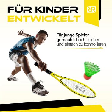 Набір для кросмінтону Crossminton Jugendset 4, жовтий