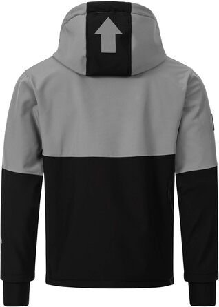 Чоловіча куртка Softshell Rock Creek Outdoor H-222, сіра, розмір M