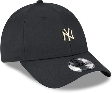 Кепка New Era New York Yankees MLB Pin Metallic Black Gold 9Forty Adjustable Cap, Розмір універсальний
