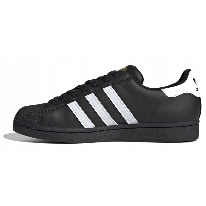 Кросівки adidas Superstar чорні/білі EG4959 шкіряні, розмір 40 2/3