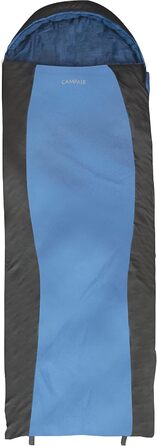 Спальний мішок CampAir Deckenschlafsack, блакитний (Comfort), з компресійним мішком