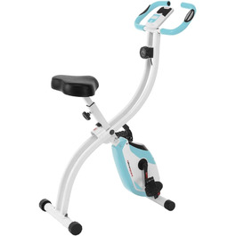Велотренажер Ultrasport F-Bike 150/200, 8 рівнів навантаження, складаний, з LCD-дисплеєм, тримачем для планшета, сенсорами пульсу, для спортсменів і літніх людей