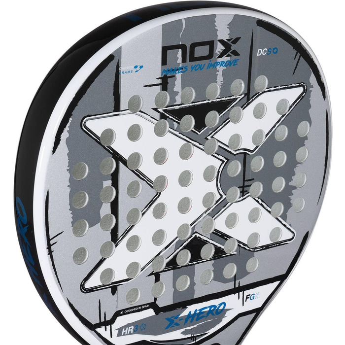Ракетка для падел Nox X-Hero, біла - професійна ракетка для гри в падел