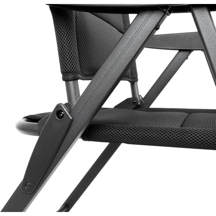 Кемпінговий стілець Brunner Skye 3D Black - чорний, поліестер