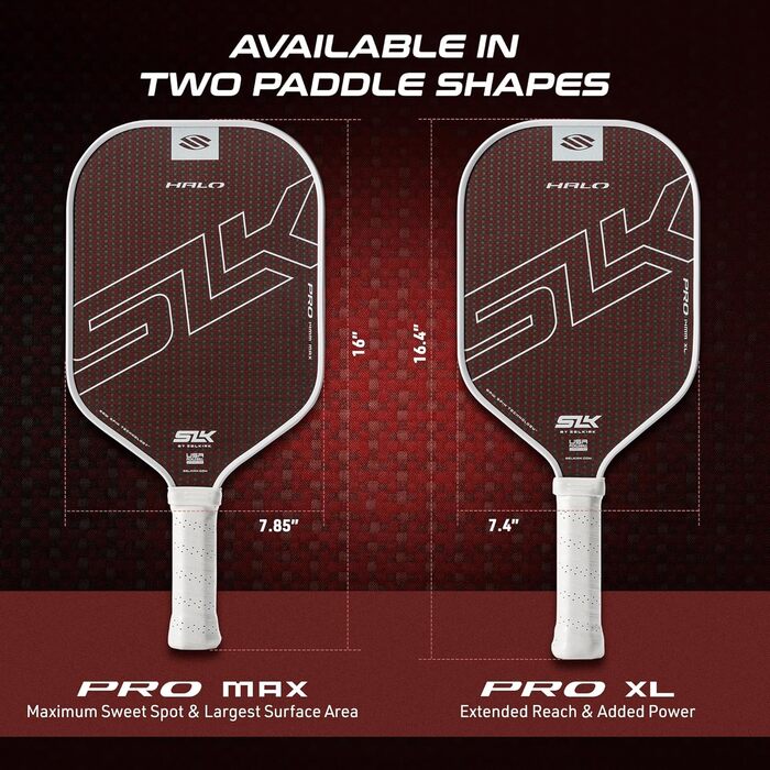 Рікет для піклболу Selkirk Sport 2025 Max (універсальний, професійний) | Rot