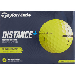 Гольф м'ячі Taylormade Distance+ 2021, для великої дальності, 12 шт.