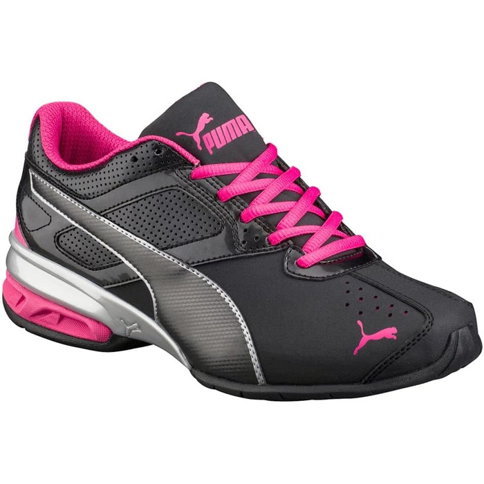 Жіночі кросівки PUMA Tazon 6, 40 EU, чорний, сріблястий, рожевий, фіолетовий