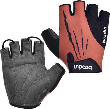 Велосипедні рукавички Radsport Kurz - короткі, напівпальцеві, для MTB, літні, червоні, розмір L