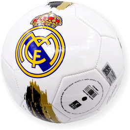 Футбольний м'яч Real Madrid з логотипом, розмір 5, кольоровий