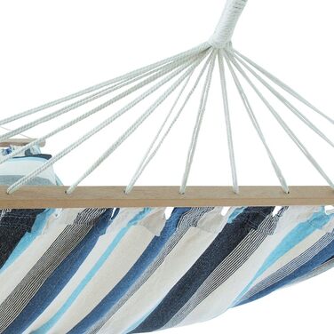 Гамак yourGEAR Kauai XXL 240x160 см з подушкою, бавовна, до 300 кг, для двох осіб, з кріпленням (Аква)