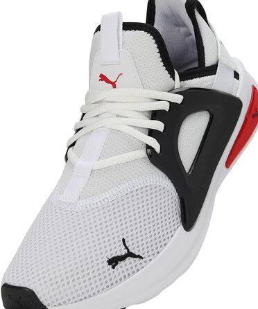 Кросівки Puma Enzo Evo для бігу, чоловічі (47 EU, білий/чорний/червоний)