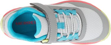 Дитячі кросівки Merrell Trail Glove 7 A/CS (30 EU, сірий рожевий)