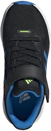 Дитячі кросівки Adidas Runfalcon 2.0 EL для бігу (31 EU, чорний, синій, білий)