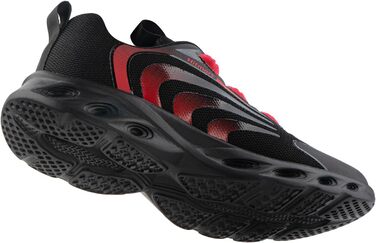 Чоловічі кросівки Hitmars для бігу та занять спортом. Зручні, з амортизацією, для вулиці та фітнесу. Розміри EU 39-47, кольори: чорний, червоний. Модель J01 44 EU