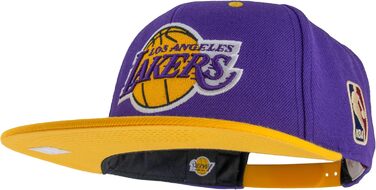 Кепка Mitchell & Ness NBA Lakers Snapback, Lila/Gelb (Універсальний розмір)