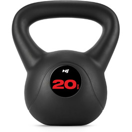 Кетлбел Hop-Sport 4-20 кг з пластику: для ефективних тренувань вдома, ергономічні ручки, обладнання для домашнього фітнесу