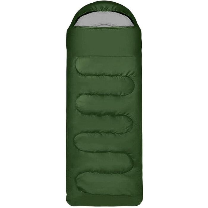 Зимовий спальник Mumienschlafsack для кемпінгу та активного відпочинку (-20°C до +10°C), 210x75 см, легкий