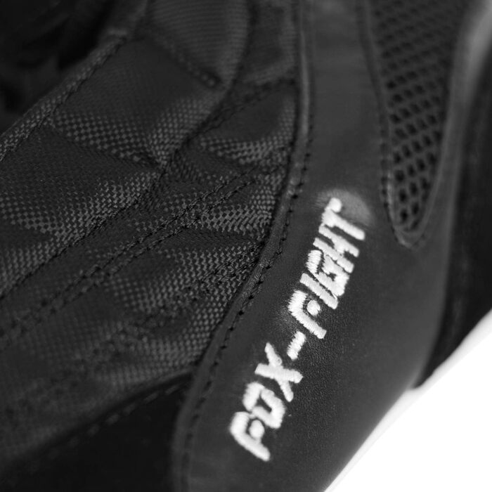 FOX-FIGHT Кросівки для бойових мистецтв | для жінок та чоловіків | дихаючі, гнучкі | замша | для боротьби, атлетики, фітнесу, бодібілдингу (43 EU, Full Black B7)