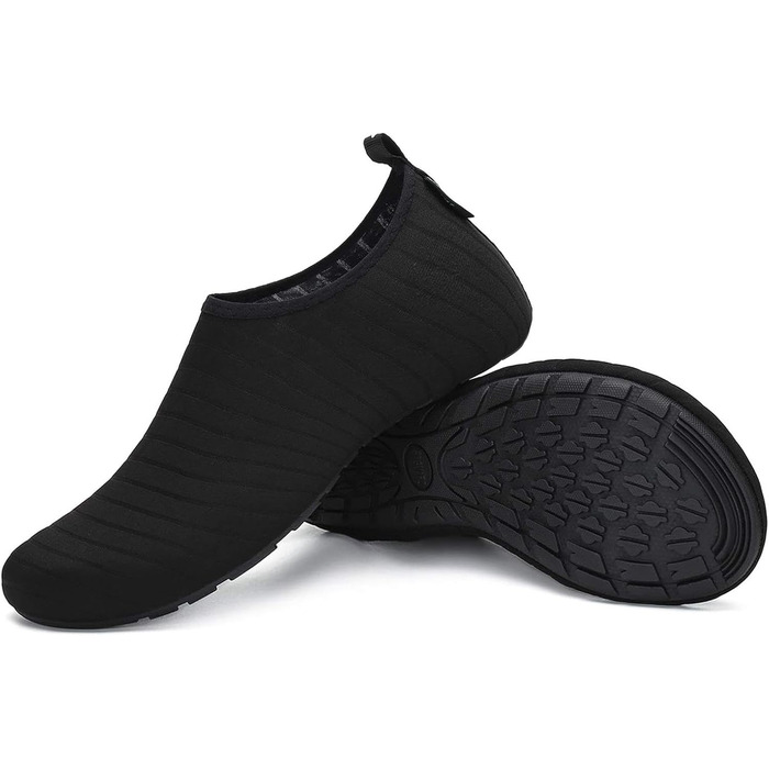 Чоботи для плавання Sagaro: чоловічі та жіночі, легкі, з неопрену, швидко сохнуть, для пляжу, серфінгу, розмір EU 36-47, Smoky Black