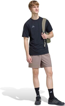 Чоловічі спортивні шорти adidas Essentials Logo Chelsea (3XL Plus Long, Khaki Six/Black)