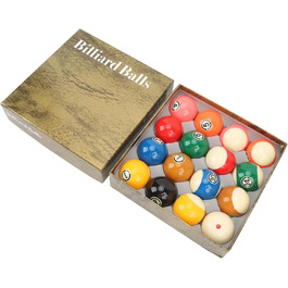 Набір куль для більярду, 16 штук, 5,72 см, кульки для більярдного столу, набір для тренувань