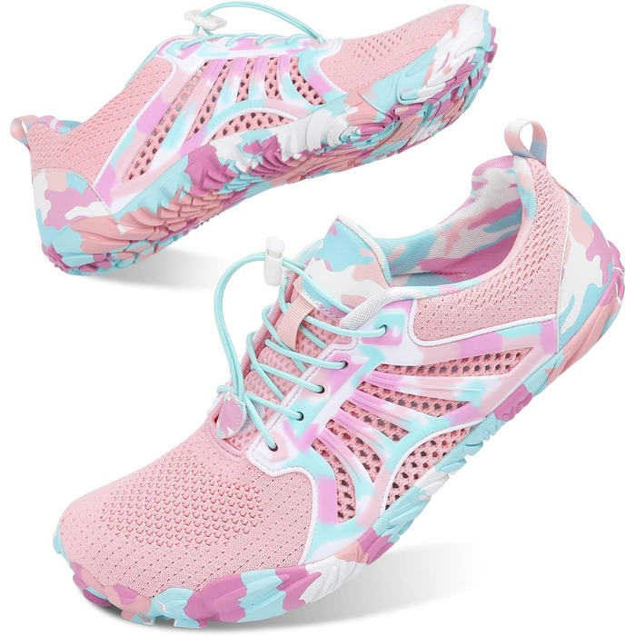 Аквашузи для піших прогулянок та плавання, унісекс, рожеві, розмір 39.5/40 EU