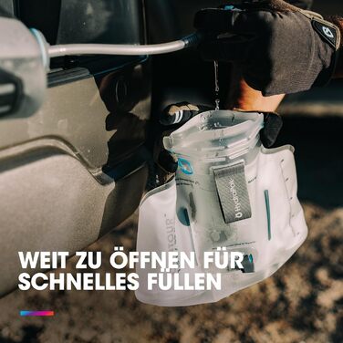 Гідратор HydraPak для рюкзака, 1.5/2/3 л — питна система з клапаном, не протікає, повністю вивертається, підходить для більшості рюкзаків, можна мити в посудомийній машині