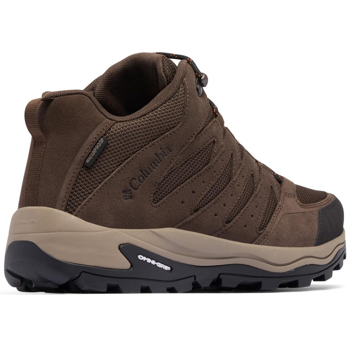 Чоловічі трекінгові черевики Columbia Redmond™ IV Mid Waterproof Cordovan Tangy Orange (40 EU)