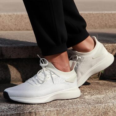 Чоловічі спортивні кросівки Giniros Slip-on: легке дихаюче взуття для бігу, тенісу та повсякденного носіння, білі, розмір 44 EU